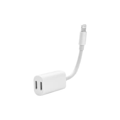Headset- och ljudadapter för  iPhone 8 / 7/ 7 Plus -  för hörlur och laddkabel