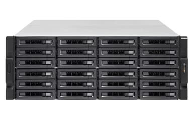 QNAP TS-2483XU-RP NAS Rack (4U) Nätverksansluten (Ethernet) Svart E-2136