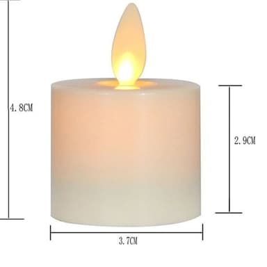 LED Värmeljus 6-pack