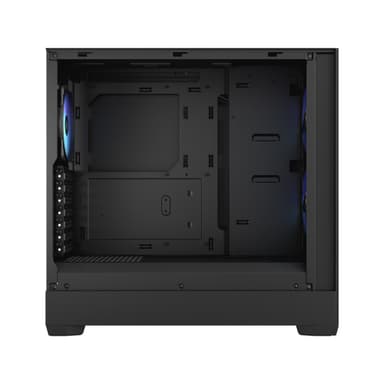 Fractal Pop Air RGB PC-chassi (svart/klar toning)