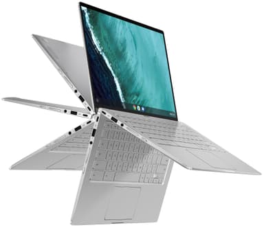 Asus Chromebook Flip C434 i5/8/64 14” 2-i-1 bärbar dator (silver)