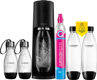 SodaStream Terra Gigapack kolsyremaskin 1012815770 (svart)