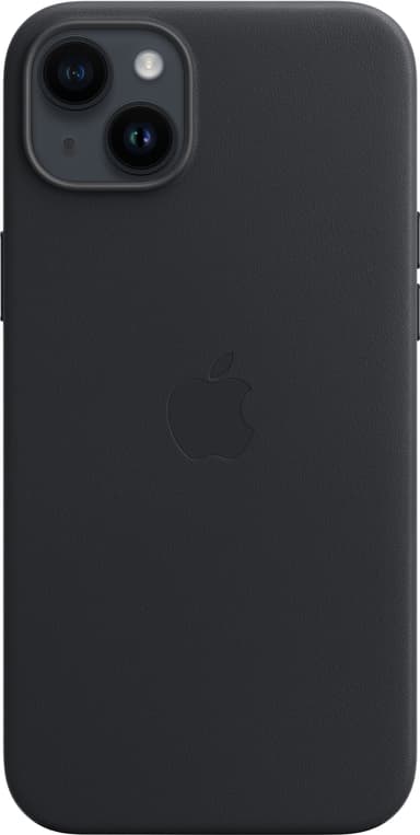 iPhone 14 Plus läderskal (Midnight)