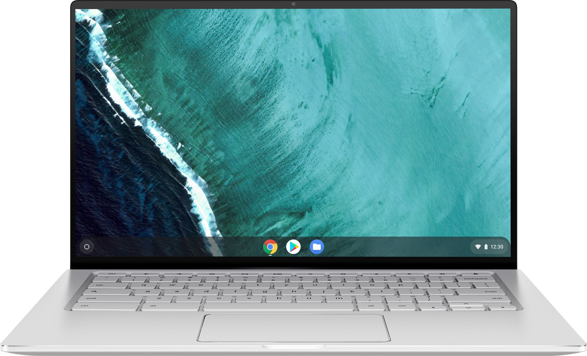 Asus Chromebook Flip C434 i5/8/64 14” 2-i-1 bärbar dator (silver)