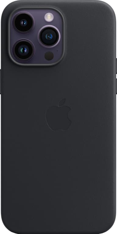 iPhone 14 Pro Max läderskal med MagSafe (Midnight)