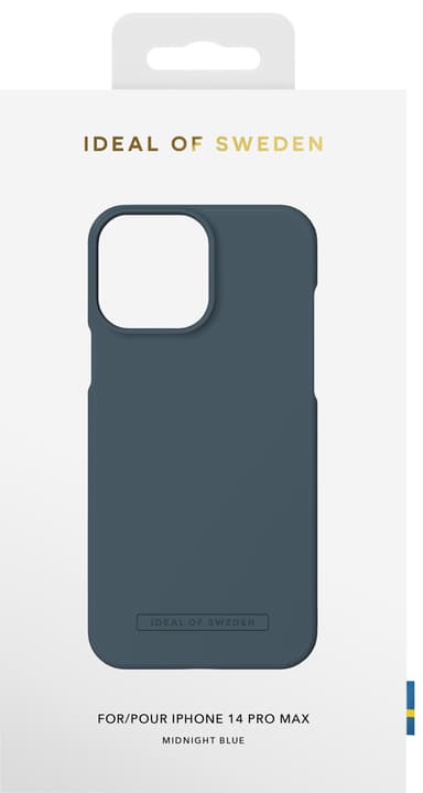 IDEAL OF SWEDEN Seamless iPhone 14 Pro Max fodral (blått)