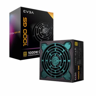 EVGA 220-G5-1000-X2 strömförsörjningsenheter 1000 W 20+4 pin ATX ATX Svart