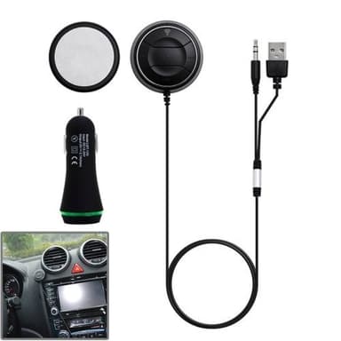 Bluetooth 4.0 Bilhandsfree med 3,5mm musikströmning