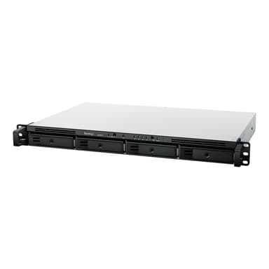 Synology RackStation RS422+ NAS- & lagringsservrar Rack (1U) Nätverksansluten (Ethernet) Svart R1600