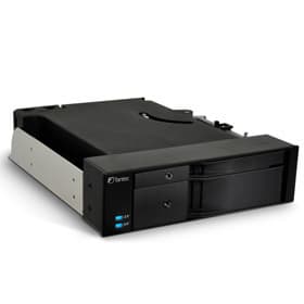 Fantec MR-2535DUAL 13,3 cm (5.25") Carrier-panel Svart