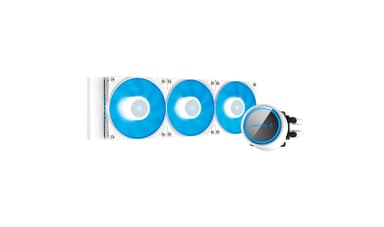 DeepCool GAMMAXX L360 A-RGB WH Processor Allt-i-ett vätskekylare 12 cm Vit