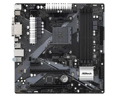 Asrock B450M Pro4-F R2.0 AMD B450 Uttag AM4 micro ATX