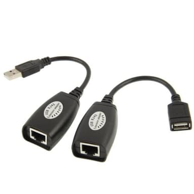 USB förlängning 50m RJ45 Extender