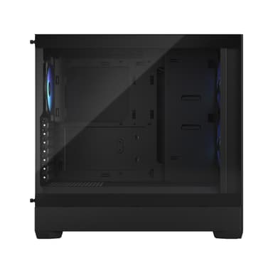 Fractal Pop Air RGB PC-chassi (svart/klar toning)