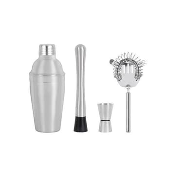 58 cl Arc L3937 Shaker Cocktail Vetro Decorato Trasparente/Multicolore 