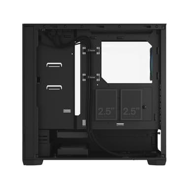 Fractal Pop Air RGB PC-chassi (svart/klar toning)