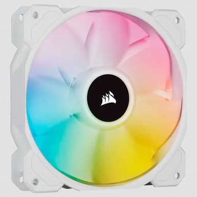 Corsair SP120 RGB ELITE Datorväska Fan 12 cm Vit 3 styck