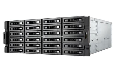 QNAP TS-2483XU-RP NAS Rack (4U) Nätverksansluten (Ethernet) Svart E-2136