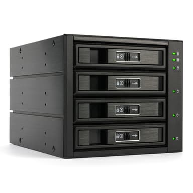 Fantec BP-T3141 HDD- / SSD kabinett Svart 2.5/3.5"