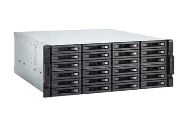 QNAP TS-h2483XU-RP NAS Rack (4U) Nätverksansluten (Ethernet) Svart E-2236
