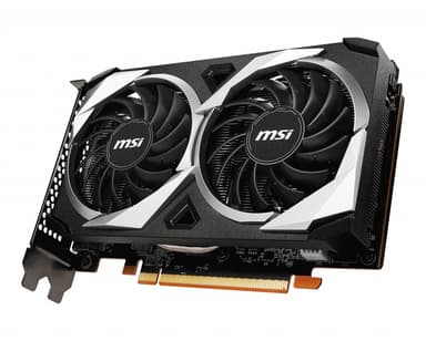 MSI RADEON RX 6500 XT MECH 2X 4G OC grafikkort AMD 4 GB GDDR6 ...