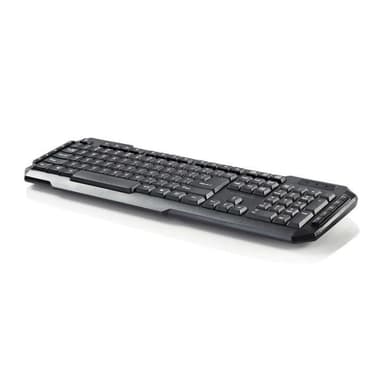 Trådbundet USB-tangentbord | Multimedieknappar | Internationell amerikanska