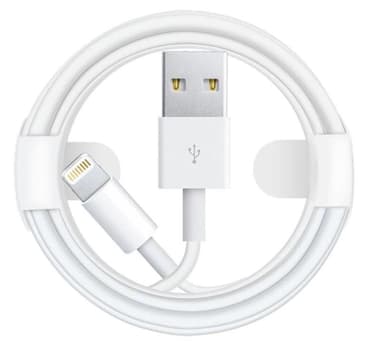 Apple Lightning-kabel till USB, 2 meter (MD819ZM), Bulk