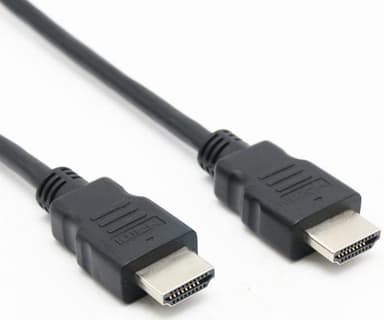 NORDIQZENZ HDMI-kabel, High-Speed Premium, 4K, HDMI 2.0, 1.5m, Svart