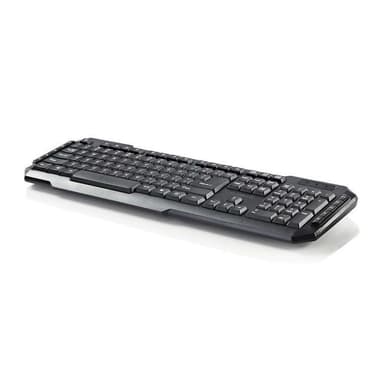 Trådbundet USB-tangentbord | Multimedieknappar | Internationell amerikanska