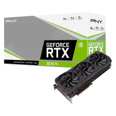PNY GeForce RTX™ 3070 Ti 8GB VERTO Triple Fan Graphics Card