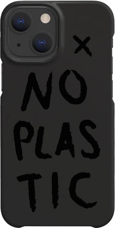 A Good Company iPhone 13 No Plastic fodral (svart)