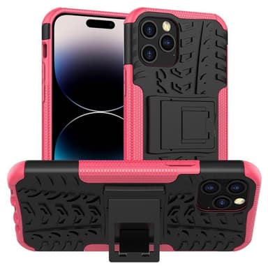 Stöttåligt skal med ställ Apple iPhone 14 Pro - Rosa
