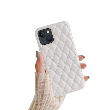 Rhombus skal Apple iPhone 14 - Vit