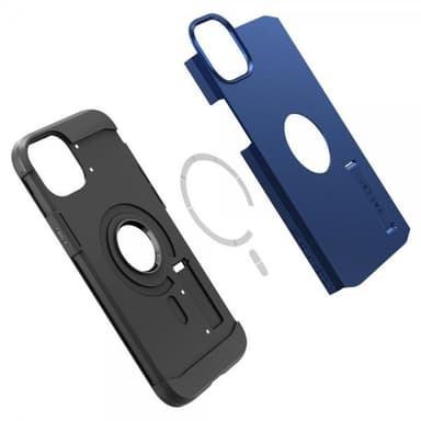 Spigen iPhone 14 Skal Tough Armor MagFit Navy Blue