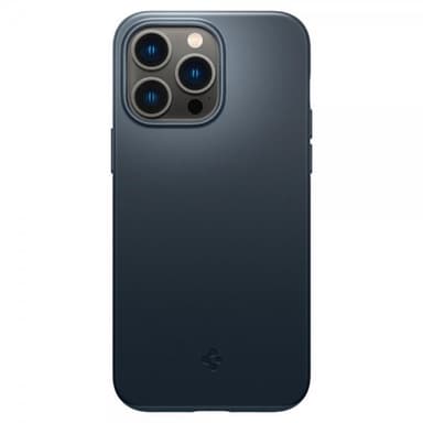 Spigen iPhone 14 Pro Skal Thin Fit Metal Slate