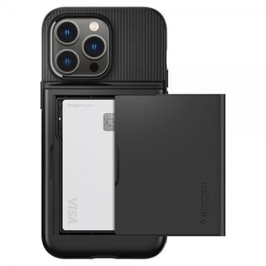 Spigen iPhone 14 Pro Max Skal Slim Armor CS Svart