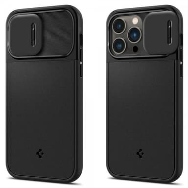 Spigen iPhone 14 Pro Max Skal Optik Armor MagFit Svart