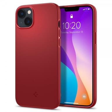 Spigen iPhone 14 Skal Thin Fit Röd