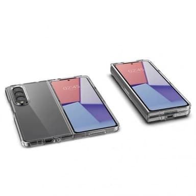 Spigen Samsung Galaxy Z Fold 4 Skal Crystal Hybrid Crystal Clear
