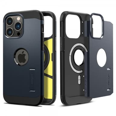 Spigen iPhone 14 Pro Max Skal Tough Armor MagFit Metal Slate
