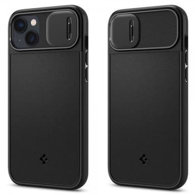 Spigen iPhone 14 Plus Skal Optik Armor MagFit Svart