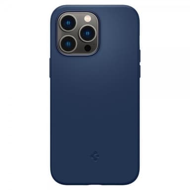 Spigen iPhone 14 Pro Max Skal Silicone Fit MagFit Navy Blue