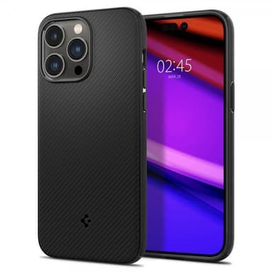 Spigen iPhone 14 Pro Skal Mag Armor MagFit Matte Black