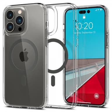 Spigen iPhone 14 Pro Skal Ultra Hybrid MagFit Graphite