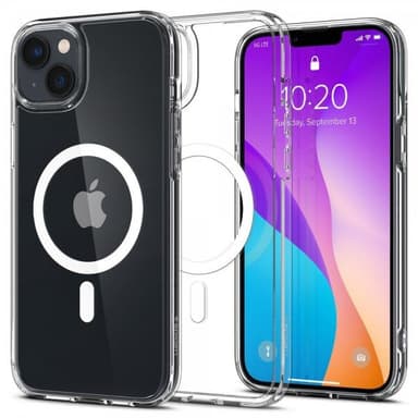 Spigen iPhone 14 Skal Ultra Hybrid MagFit Vit