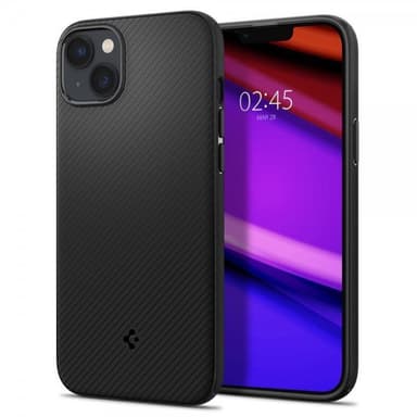 Spigen iPhone 14 Skal Mag Armor MagFit Matte Black
