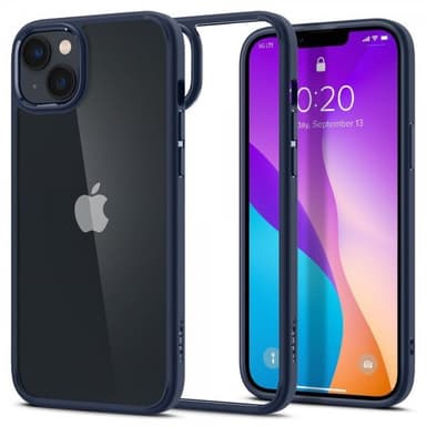 Spigen iPhone 14 Plus Skal Crystal Hybrid Navy Blue