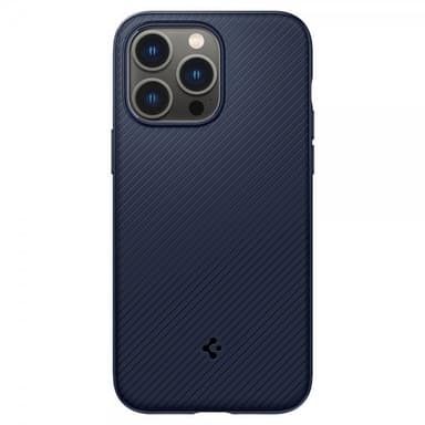 Spigen iPhone 14 Pro Skal Mag Armor MagFit Navy Blue