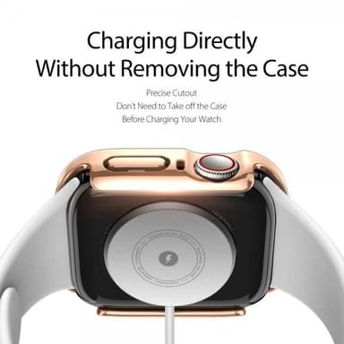 DUX DUCIS Apple Watch 44mm (Series 4/5/6/SE) Skal Hamo Series Roseguld