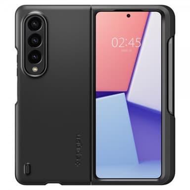 Spigen Samsung Galaxy Z Fold 4 Skal Thin Fit P Svart